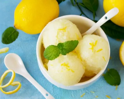 Lemon Sorbet